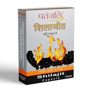 Patanjali Ayurvedic Supplement Shilajit Capsule