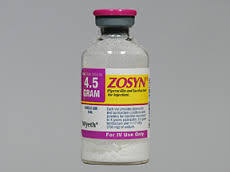 Zosyn Injection by Pfizer Ltd.